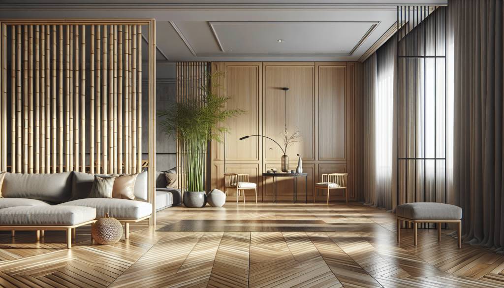 Parquet imitation bambou : élégance et durabilité pour votre intérieur