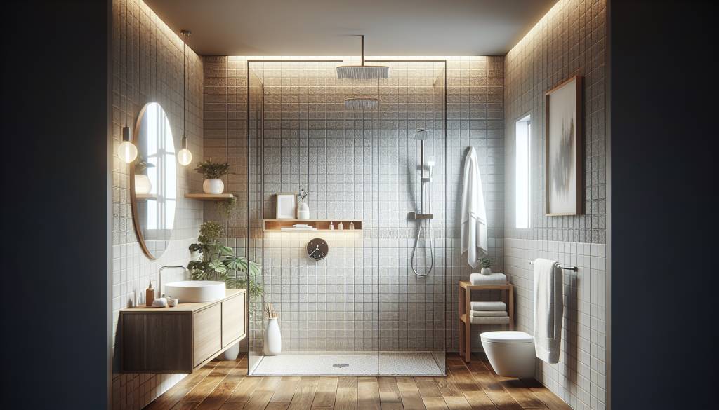 Salle de bain : douche à l'italienne, design et fonctionnalité